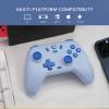 imageGameSir Nova Lite 24g Wireless Controller for Windows PC iPhone Android Switch ampamp Steam Deck Bluetooth Controller Gamepad with Hall Effect TriggerTurboRumble VibrationWhiteNova LiteGreen