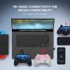 imageGameSir Super Nova Wireless Gaming Controller for PCSwitchSwitch 2iOSAndroid 1000Hz Polling Rate Hall Effect Stick ampamp Trigger Rubberized Grips RGB Lighting 1000mAh  BlueBlue