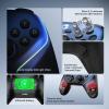 imageGameSir Super Nova Wireless Gaming Controller for PCSwitchSwitch 2iOSAndroid 1000Hz Polling Rate Hall Effect Stick ampamp Trigger Rubberized Grips RGB Lighting 1000mAh  BlueBlue