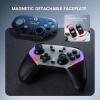 imageGameSir Super Nova Wireless Gaming Controller for PCSwitchSwitch 2iOSAndroid 1000Hz Polling Rate Hall Effect Stick ampamp Trigger Rubberized Grips RGB Lighting 1000mAh  BlueBlue