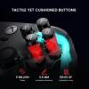 imageGameSir T4 Pro Wireless Game Controller for Windows 7 8 10 PCiPhoneAndroidSwitch Dual Shock USB Bluetooth Mobile Phone Gamepad Joystick for Apple Arcade MFi Games SemiTransparent LED BacklightKaleid