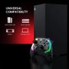 imageGameSir T4 Pro Wireless Game Controller for Windows 7 8 10 PCiPhoneAndroidSwitch Dual Shock USB Bluetooth Mobile Phone Gamepad Joystick for Apple Arcade MFi Games SemiTransparent LED BacklightKaleid