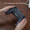 imageGameSir Tegenaria Lite Wired Game Controller For Switch Android iOS PC Steam With Retro 90s Design Hall Effect Sticks 1000Hz Polling Rate Dual Rumble Motors Mappable Back Buttons UltraLow Latency Ergonomic Design Retro GrayGray