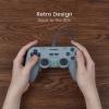 imageGameSir Tegenaria Lite Wired Game Controller For Switch Android iOS PC Steam With Retro 90s Design Hall Effect Sticks 1000Hz Polling Rate Dual Rumble Motors Mappable Back Buttons UltraLow Latency Ergonomic Design Retro GrayGray