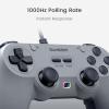 imageGameSir Tegenaria Lite Wired Game Controller For Switch Android iOS PC Steam With Retro 90s Design Hall Effect Sticks 1000Hz Polling Rate Dual Rumble Motors Mappable Back Buttons UltraLow Latency Ergonomic Design Retro GrayGray