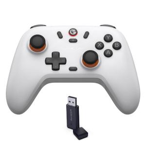 imageGameSir Nova Lite 24g Controller for PC Steam Switch iOS and Android devices Wireless Gaming Gamepad with Hall Effect Joysticks Turbo Function  PurpleWhite