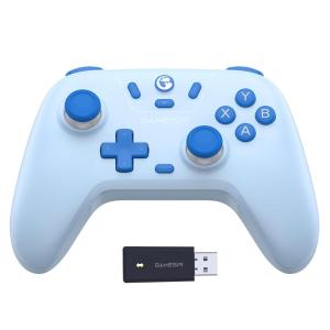 imageGameSir Nova Lite 24g Wireless Controller for Windows PC iPhone Android Switch ampamp Steam Deck Bluetooth Controller Gamepad with Hall Effect TriggerTurboRumble VibrationWhiteNova LiteBlue