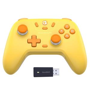 imageGameSir Nova Lite 24g Wireless Controller for Windows PC iPhone Android Switch ampamp Steam Deck Bluetooth Controller Gamepad with Hall Effect TriggerTurboRumble VibrationWhiteNova LiteYellow