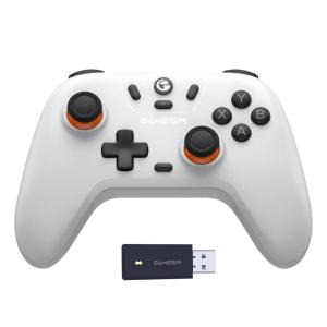 imageGameSir Nova Lite 24g Wireless Controller for Windows PC iPhone Android Switch ampamp Steam Deck Bluetooth Controller Gamepad with Hall Effect TriggerTurboRumble VibrationWhiteNova LiteWhite